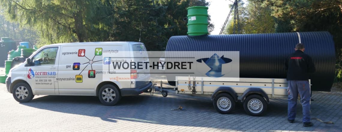 Zbiorniki bezodpływowe Wobet-Hydret Zbiorniki bezodpływowe Wobet-Hydret
