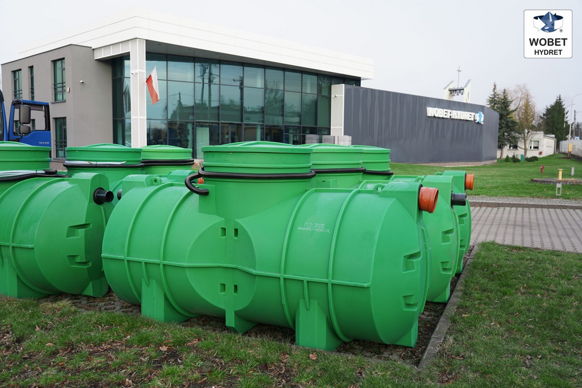 Jednopłaszczowa oczyszczalnia biologiczna ZBS-4C/KP Wobet-Hydret