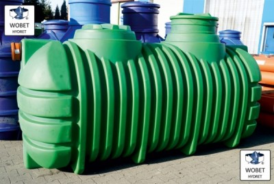 Zbiornik bezodpływowy z tworzywa hdpe - Wobet HYDRET 