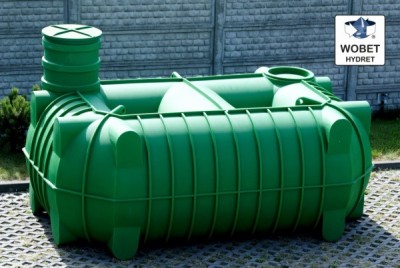 Zbiornik bezodpływowy z tworzywa hdpe - Wobet HYDRET 