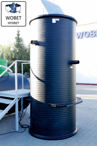 Przepompownia ścieków dwupłaszczowa - Wobet HYDRET