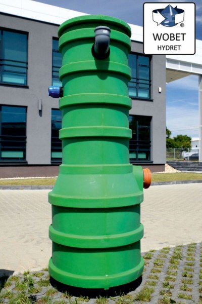 Przepompownia ścieków p60 - pompa ebara optima best-right Wobet Hydret