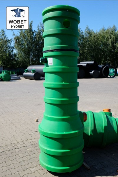 Przepompownia ścieków p60 - pompa ebara optima best-right Wobet Hydret