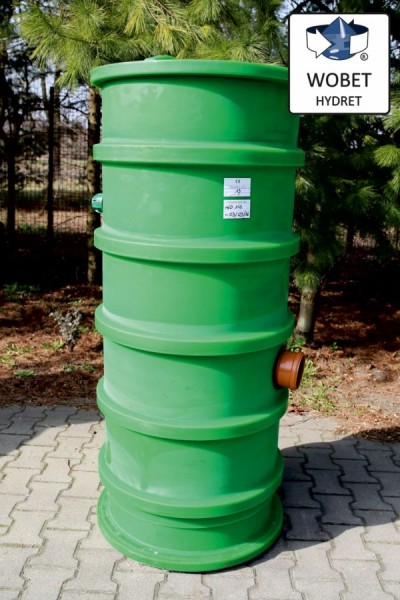 Przepompownia ścieków p60 - pompa ebara optima best-right Wobet Hydret