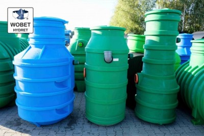 Przepompownia ścieków jednopłaszczowa Wobet Hydret