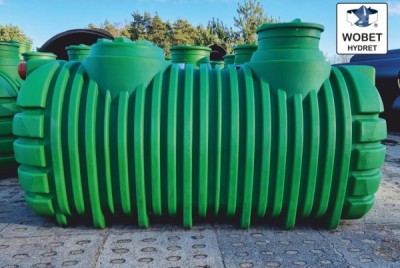 Zbiornik bezodpływowy z tworzywa hdpe - Wobet HYDRET 