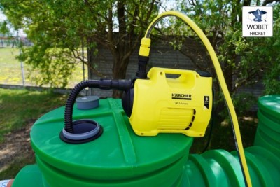 DOBRE ROZWIĄZANIE – Pompa Karcher BP3 SET PLUS, czyli gotowy zestaw do wody deszczowej
