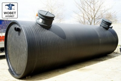 Zbiornik na wodę deszczową dwupłaszczowy 20000 litrów - Wobet HYDRET