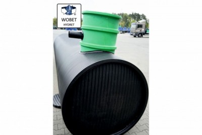 Zbiornik na wodę deszczową dwupłaszczowy - Wobet HYDRET