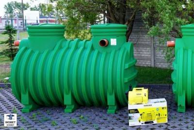 Zbiornik na wodę deszczową jednopłaszczowy - Wobet HYDRET