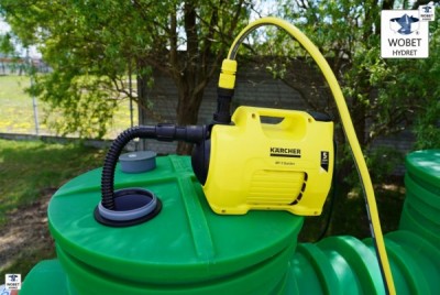 Zbiornik na wodę deszczową jednopłaszczowy - Wobet HYDRET